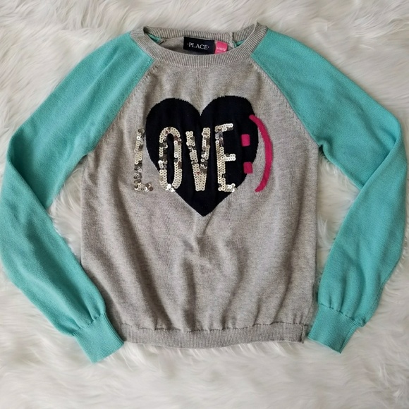 Girls LOVE sweater - Picture 2 of 4